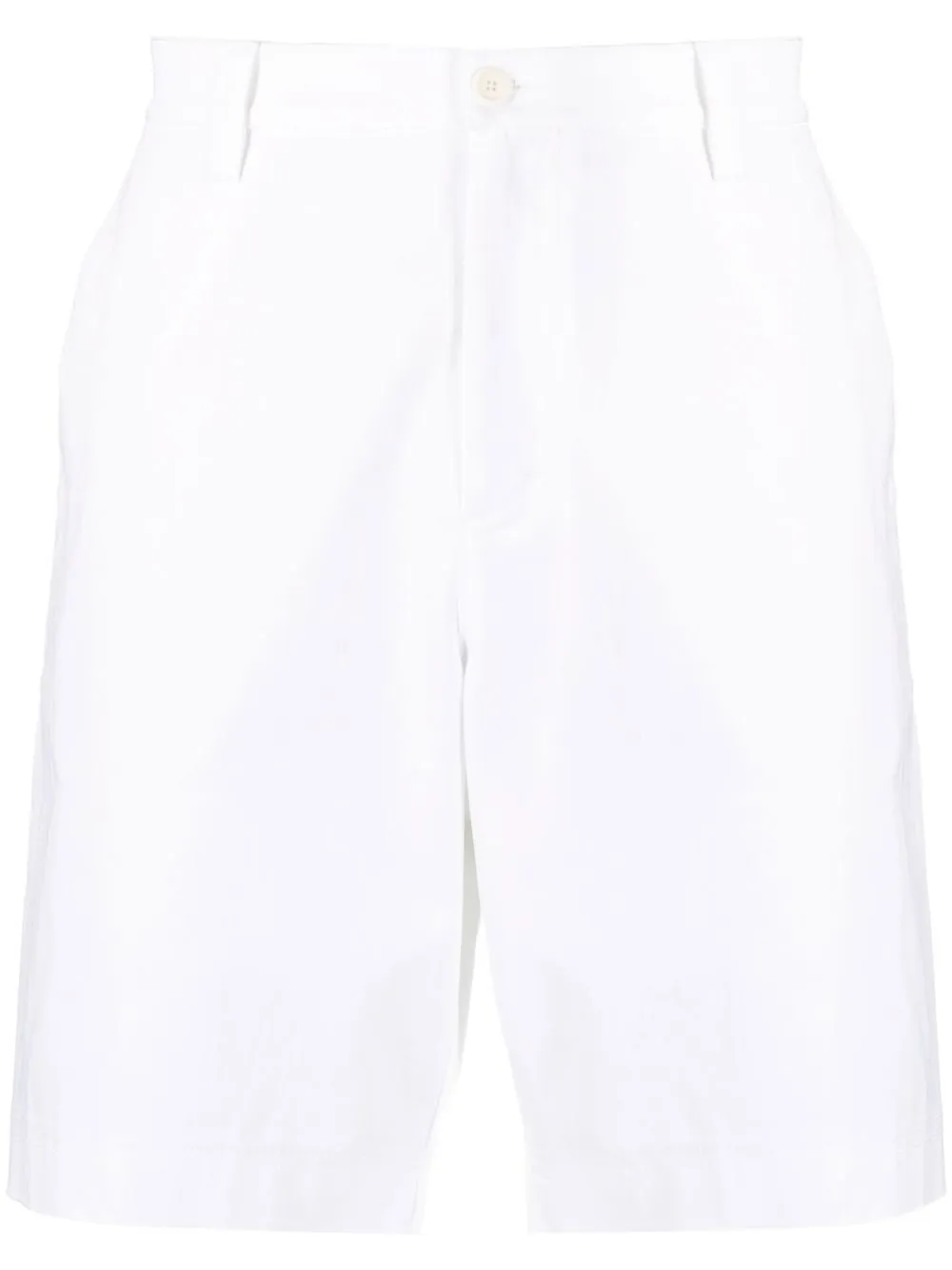 

Moschino shorts de vestir con logo estampado - Blanco