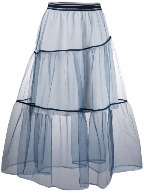 twinset 分层式薄纱半身裙