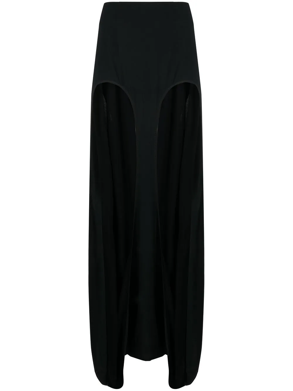 

Dion Lee double arch long skirt - Black