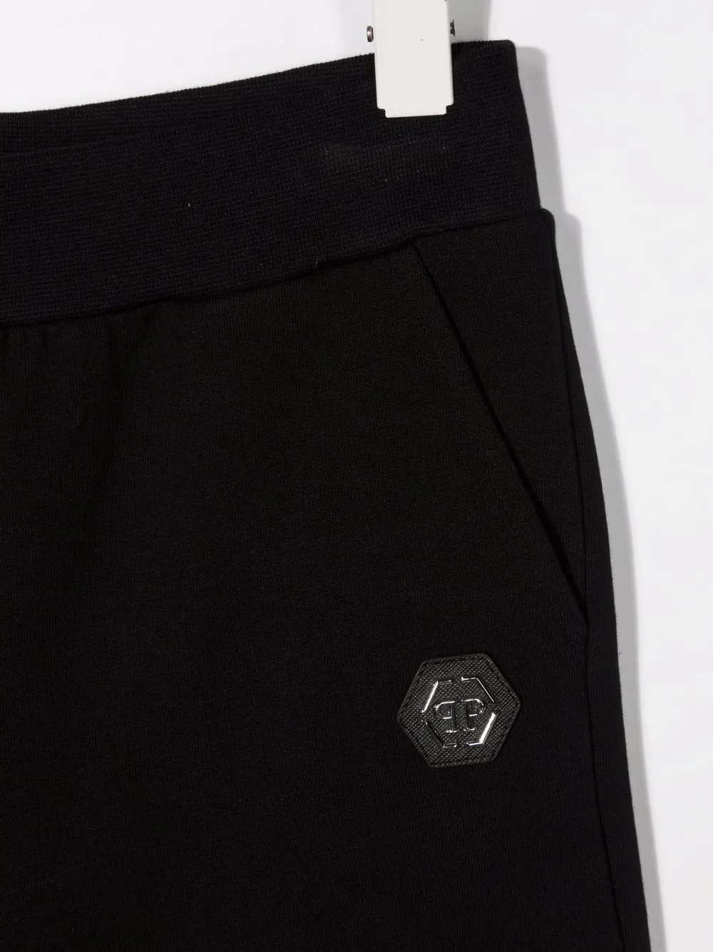  Philipp Plein Junior Logo-patch Track Pants - Black 