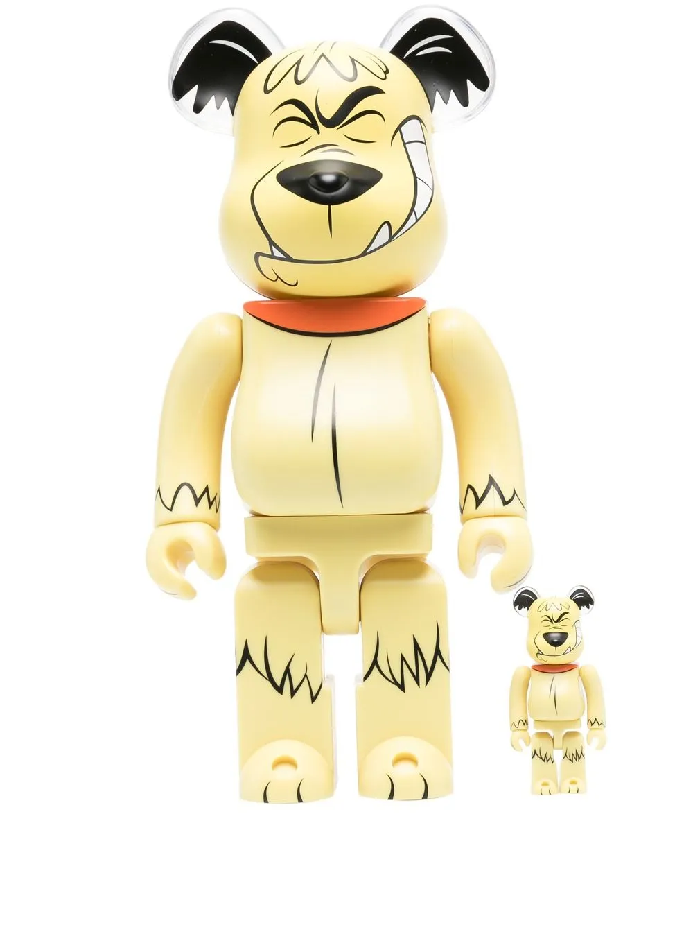 

Medicom Toy set de figuras Be@rbrick Muttley 100% and 400% - Amarillo