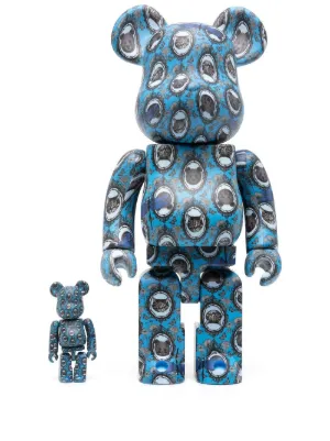MEDICOM TOY x The Smurfs Be@rbrick 100% ＆ 400% フィギュア セット