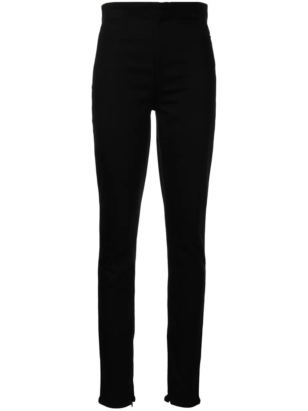 

Rag & Bone jeans slim de tiro alto - Negro