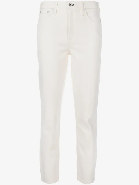 rag & bone skinny jeans Nina de talle alto