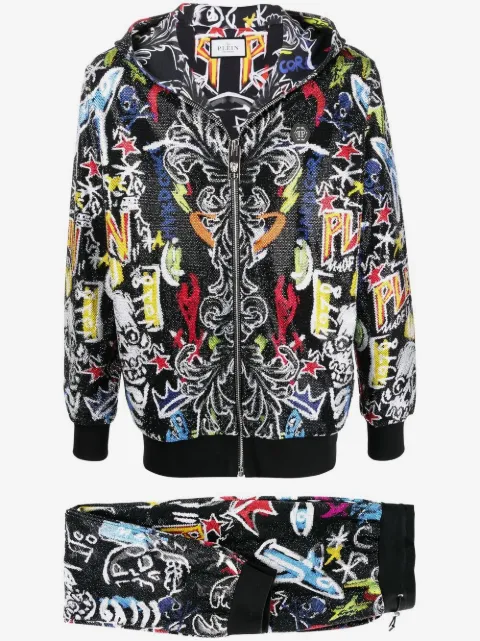 Philipp Plein Stones tracksuit set