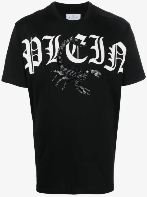 Philipp Plein Scoprion logo-print T-shirt