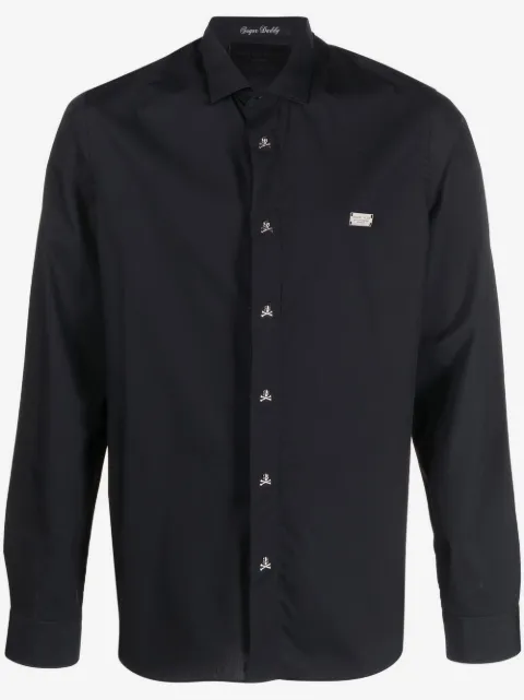Philipp Plein shirt sugar daddy cut LS