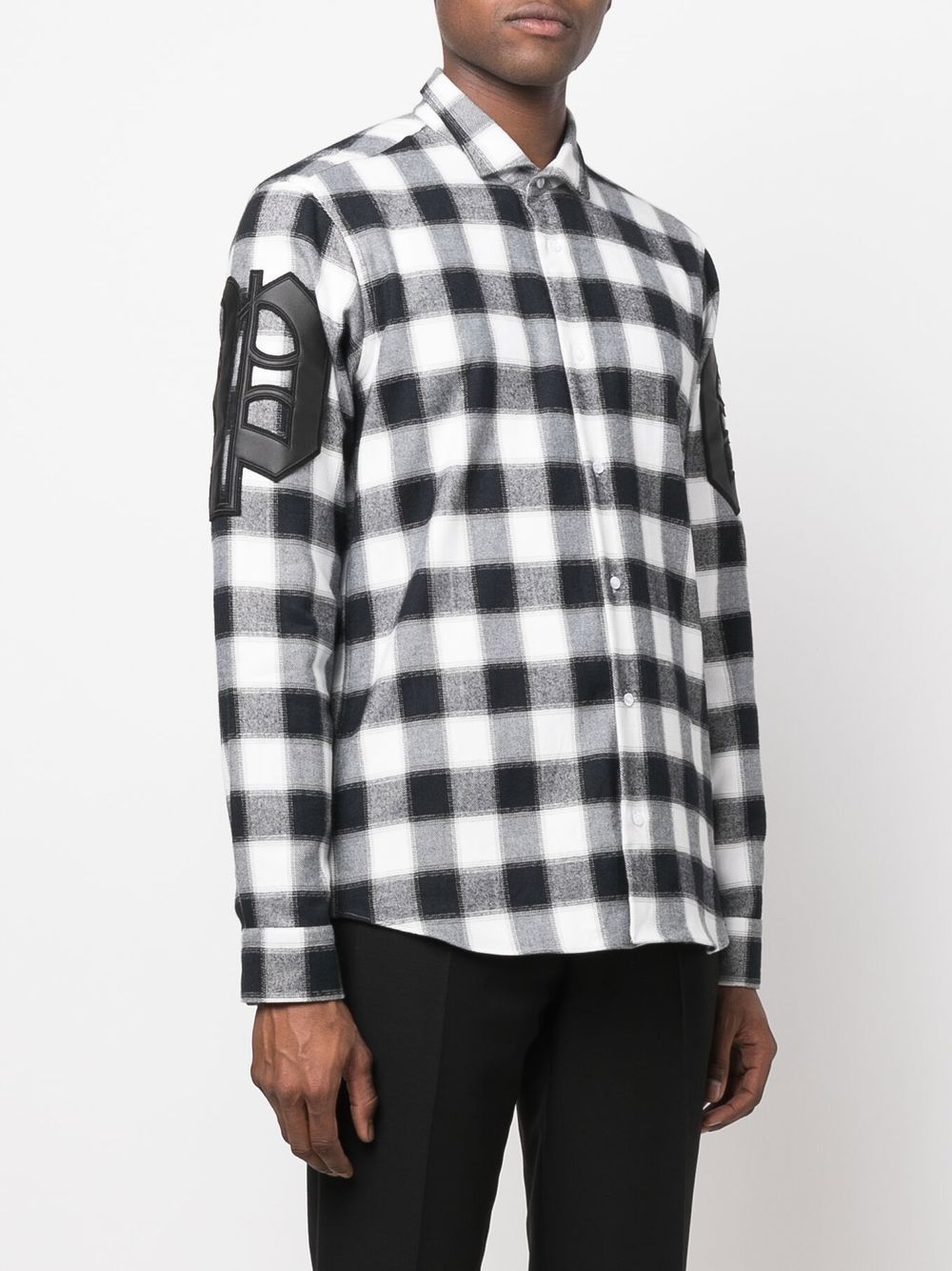 Philipp Plein gingham-check print shirt Men