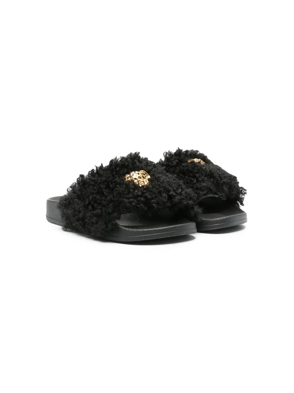 

Versace Kids sandalias con motivo Medusa - Negro