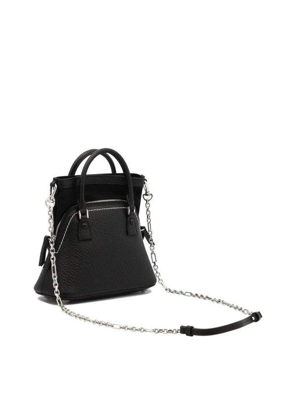 Maison Margiela Micro 5AC Classique top-handle Bag | Black | FARFETCH