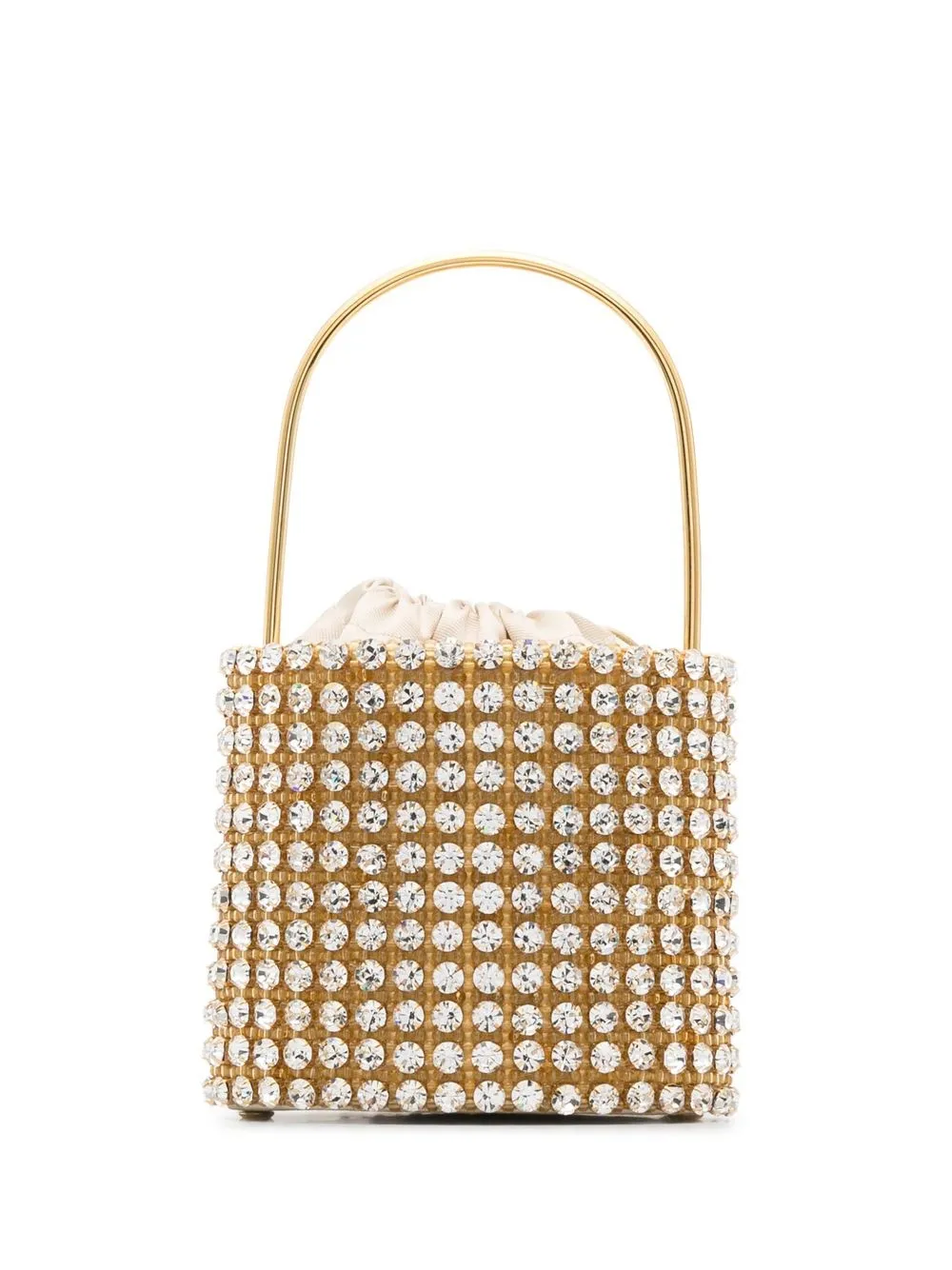 

Vanina Nuances crystal-embellished bucket bag - WHITE