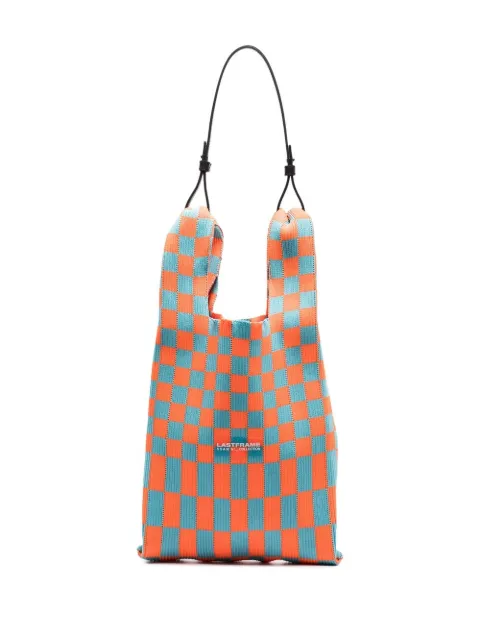 LASTFRAME small Ichimatsu tote bag