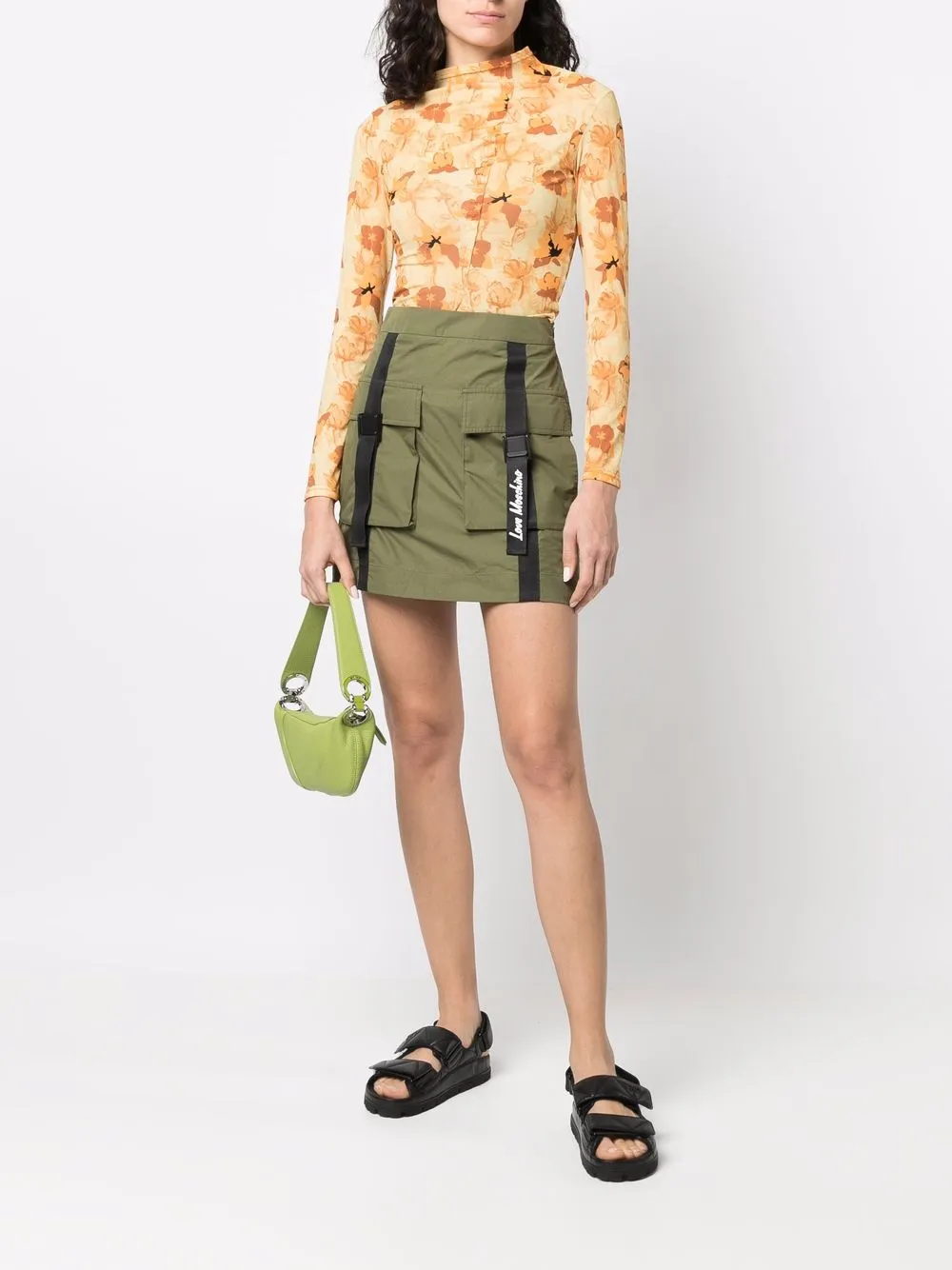 Affordable Love Moschino pocket-detail mini skirt Women