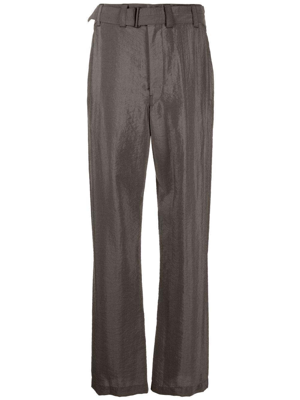 

Lemaire Soft belted straight trousers - Neutrals