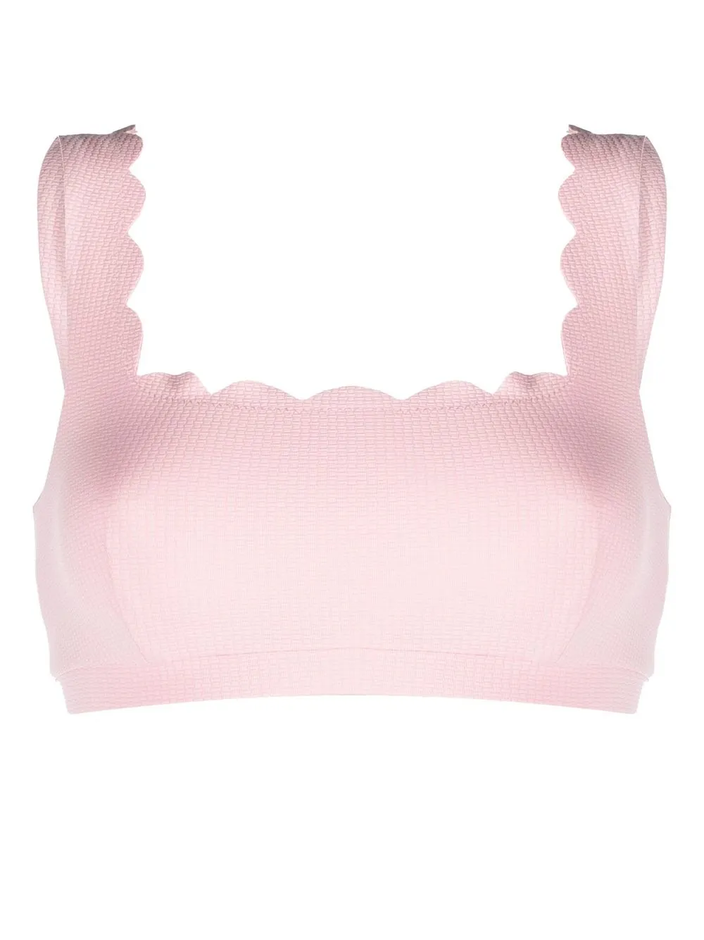 

Marysia Palm Springs scalloped bikini top - Pink