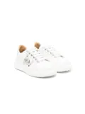 Philipp Plein Junior Hexagon studded low-top sneakers - White