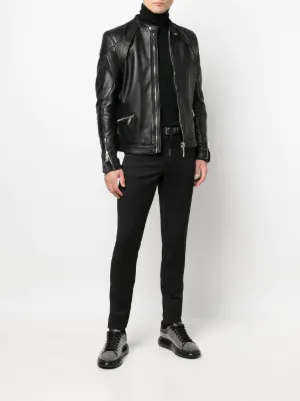Philipp Plein（フィリッププレイン）レザージャケット - FARFETCH