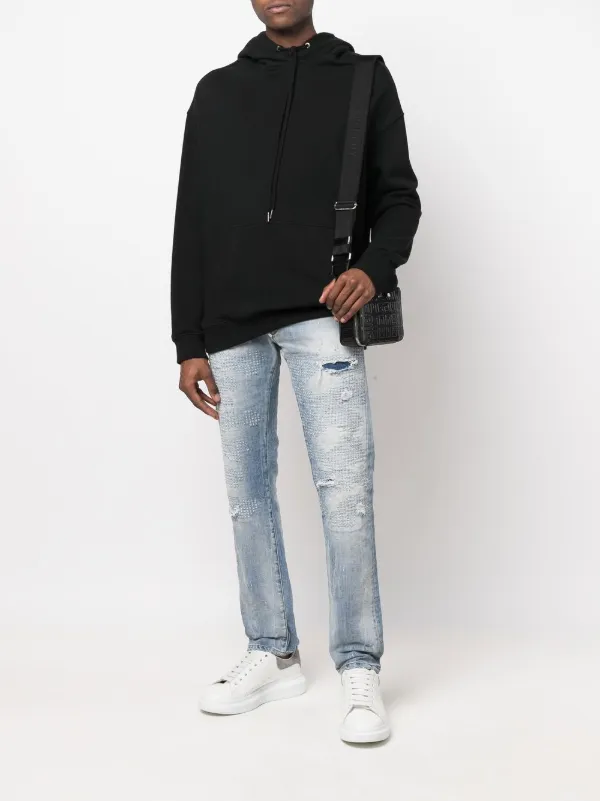 Philipp Plein Premium ダメージジーンズ | ブルー | FARFETCH JP