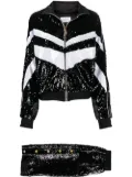 Philipp Plein sequin embellished tracksuit - Black