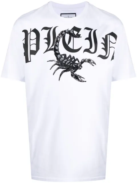 Philipp Plein playera con estampado Scorpion