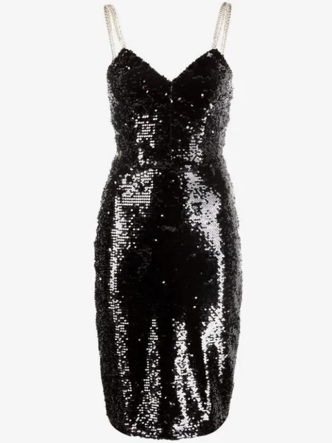 Philipp Plein sequin embellished midi dress
