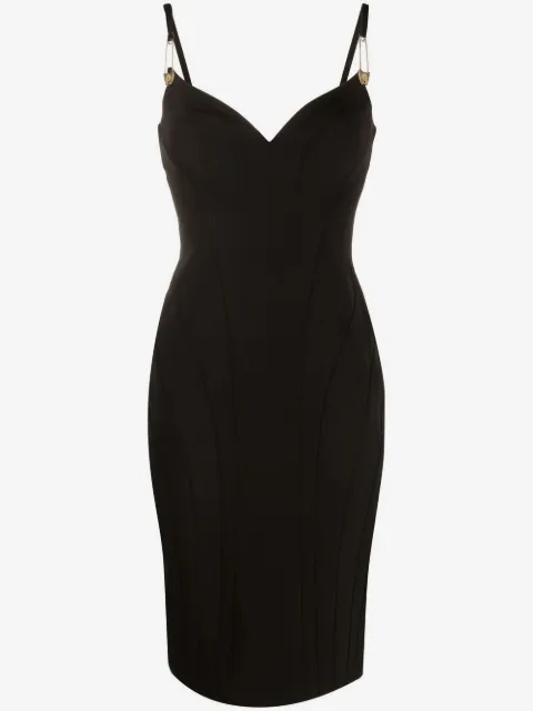 Philipp Plein Cut midi dress