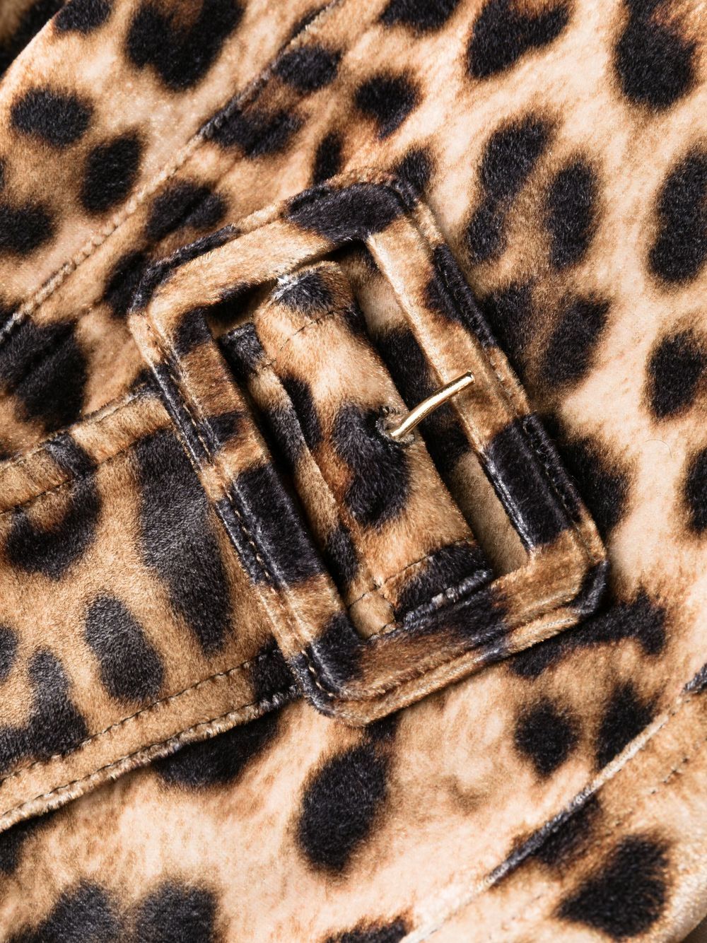 Tagliatore leopard-print trench coat Women