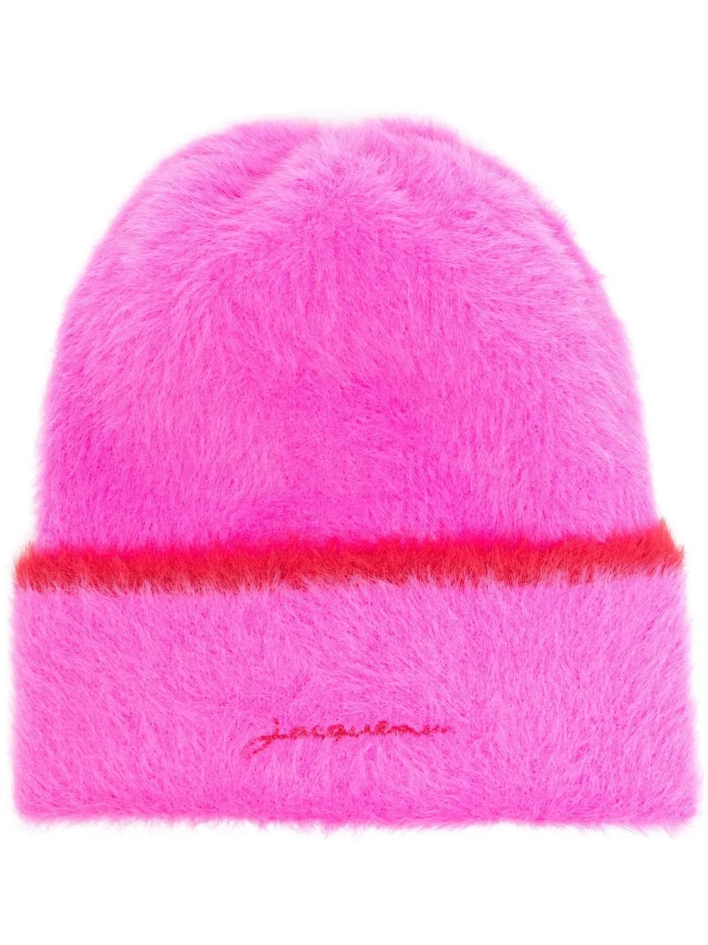 

Jacquemus gorro con logo bordado - Rosado