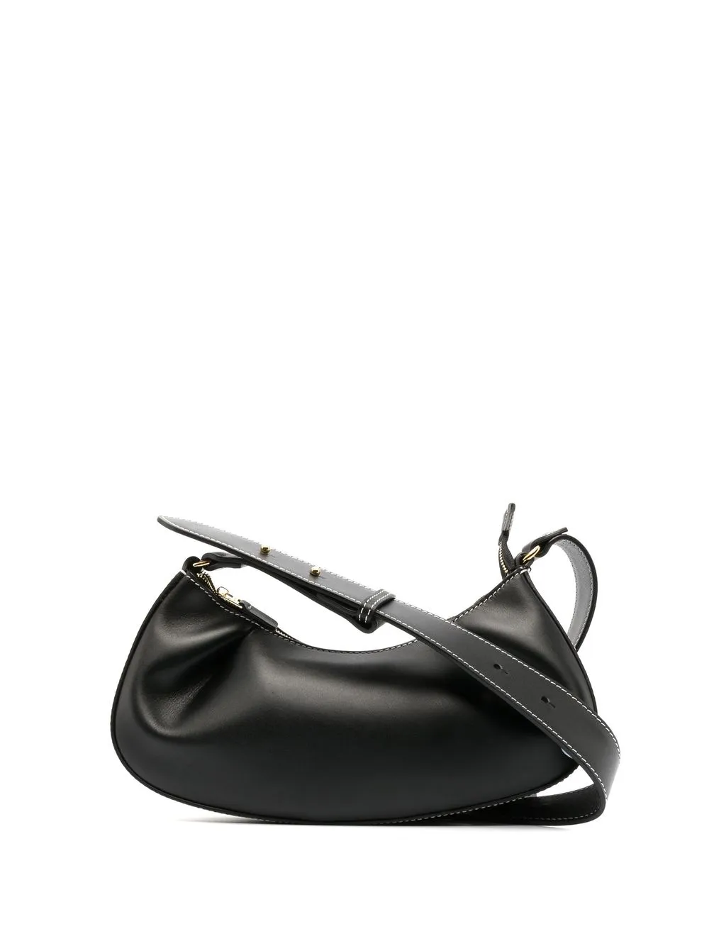 

Elleme bolsa de hombro Dimple - Negro