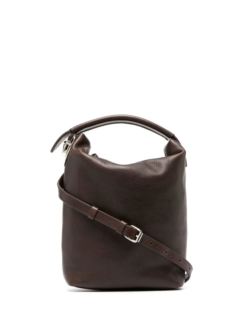 

Lemaire medium pebbled-leather shoulder bag - Brown