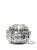 Rabanne 1969 Party Ball shoulder bag - Silver