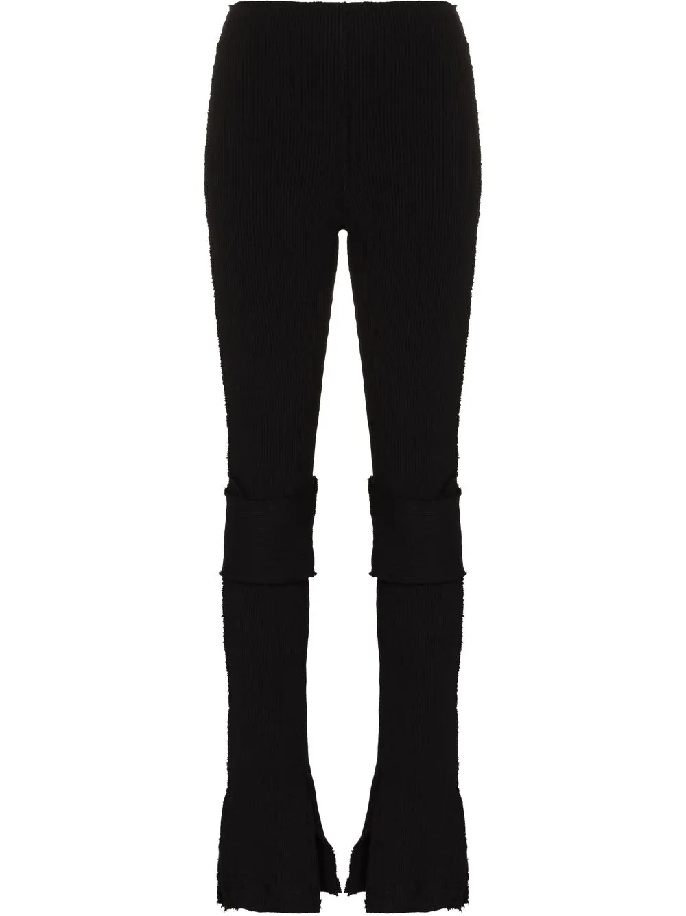 

Talia Byre Warm Up knitted flared trousers - Black