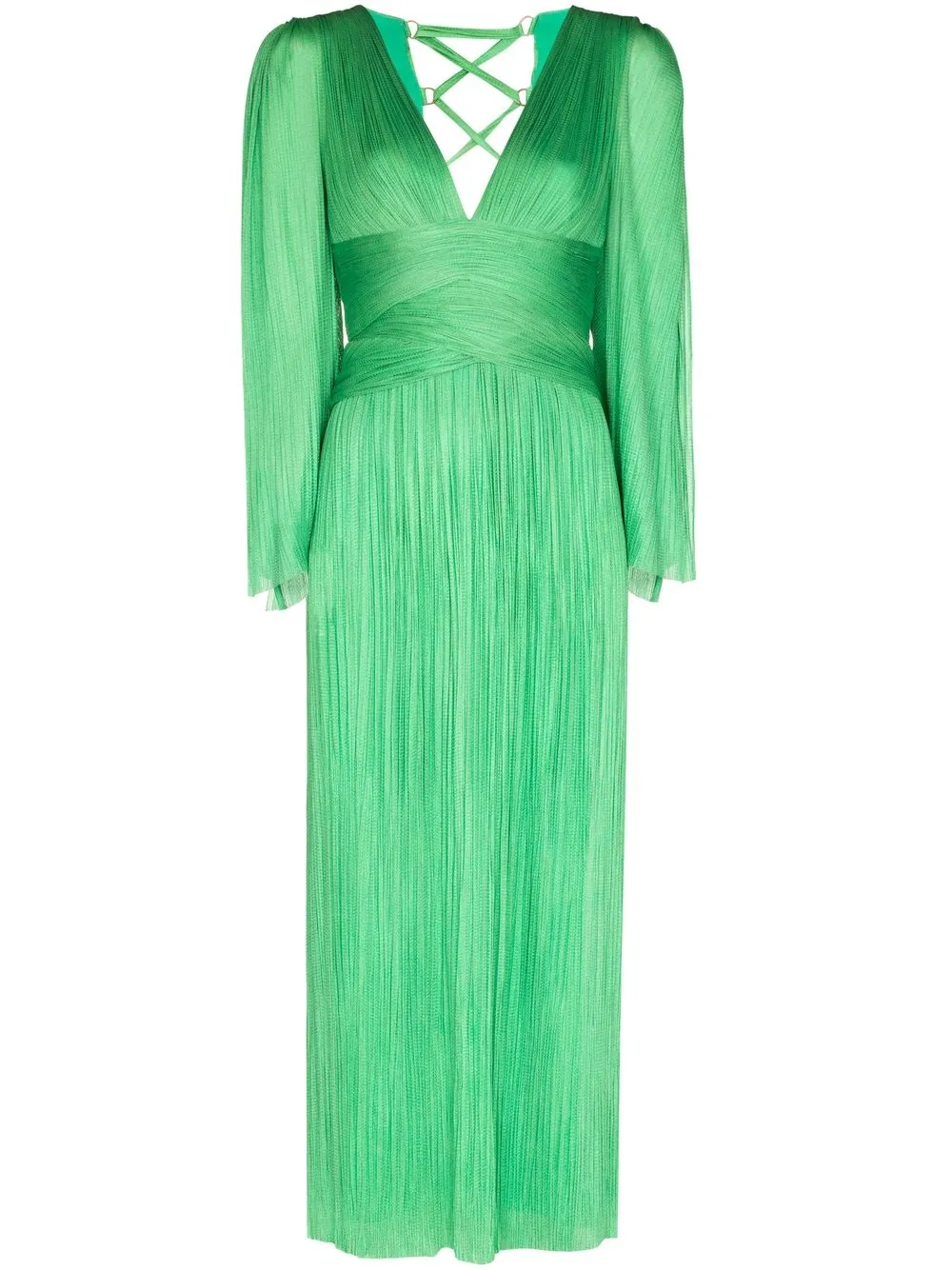 Maria Lucia Hohan Maisie slit-sleeve Tulle Dress - Farfetch