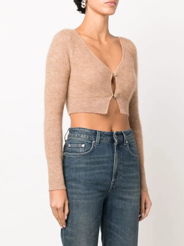 Jacquemus Le Cardigan Alzou Cropped Cardigan - Farfetch