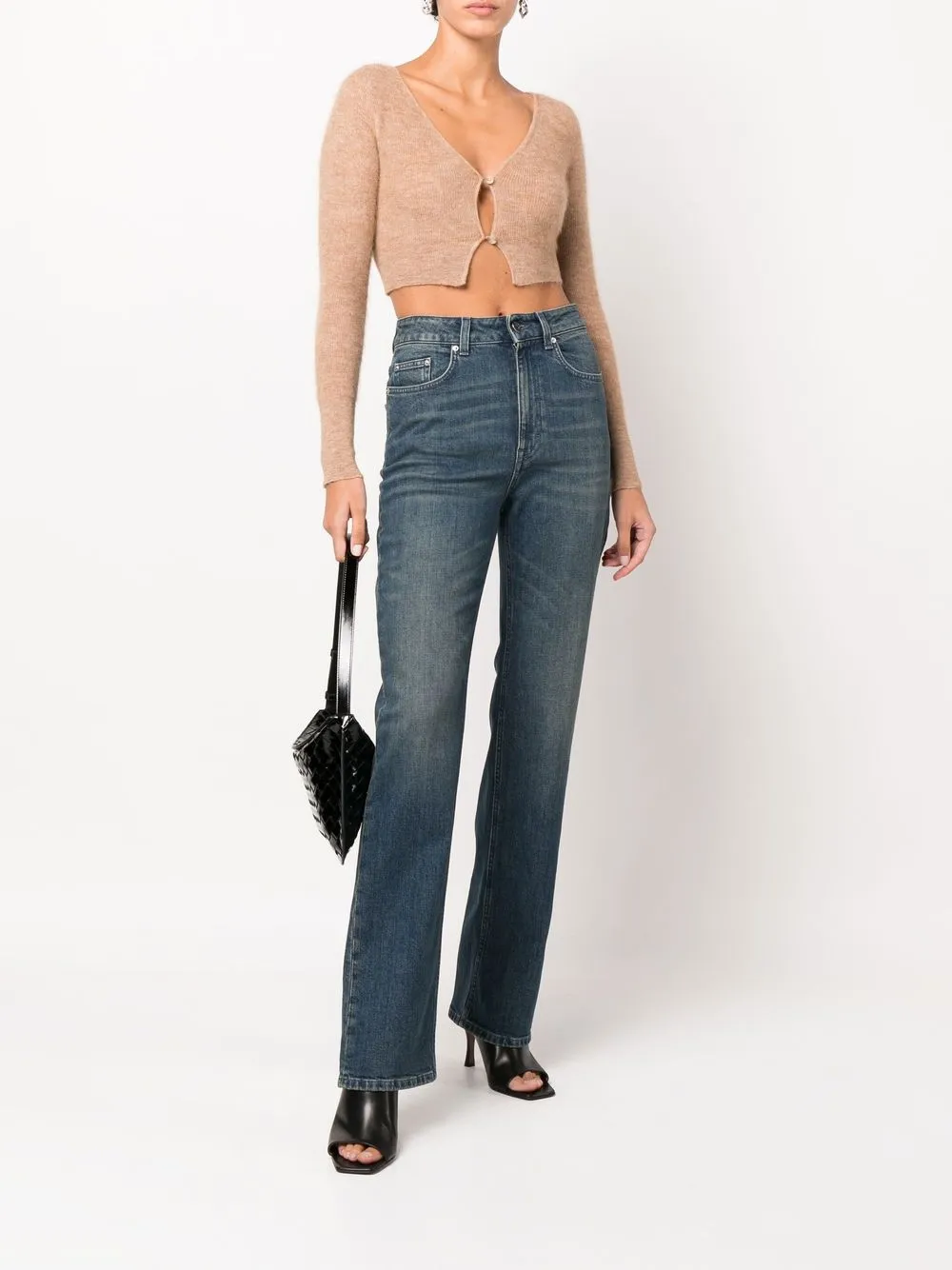 Jacquemus Cropped vest - Bruin