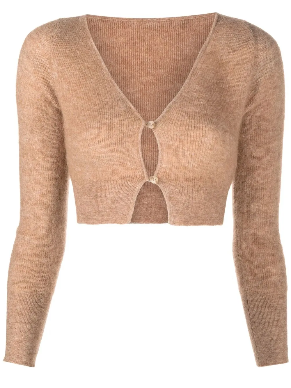 Image 1 of Jacquemus Le Cardigan Alzou cropped cardigan