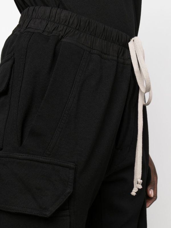 Rick Owens DRKSHDW Drawstring Tapered Track Pants - Farfetch