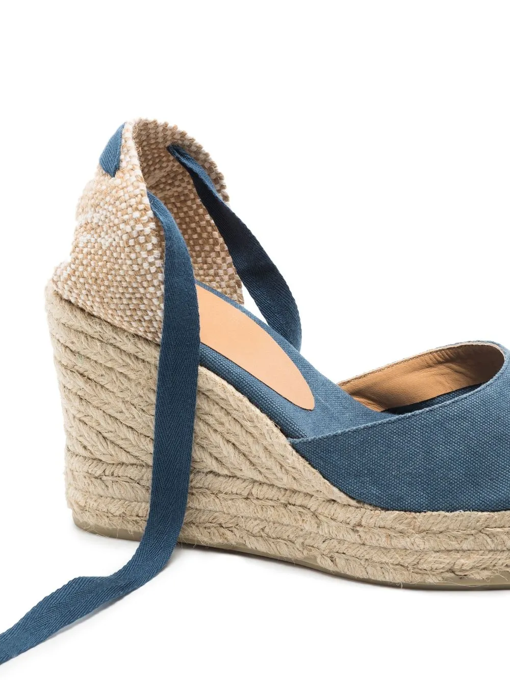 Castañer Carina sandalen met sleehak - Blauw