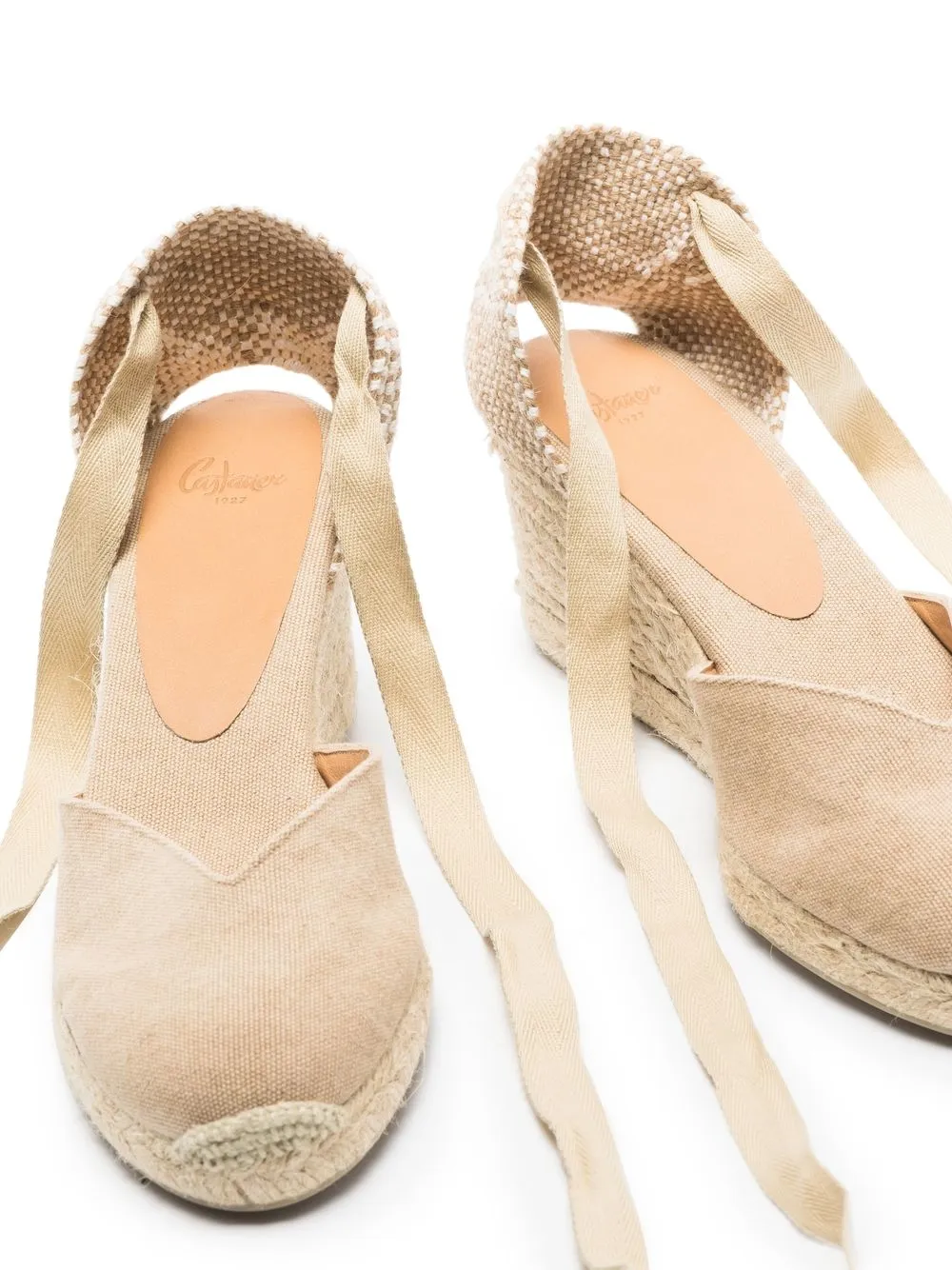 Castañer Chiara wedge sandals Neutrals