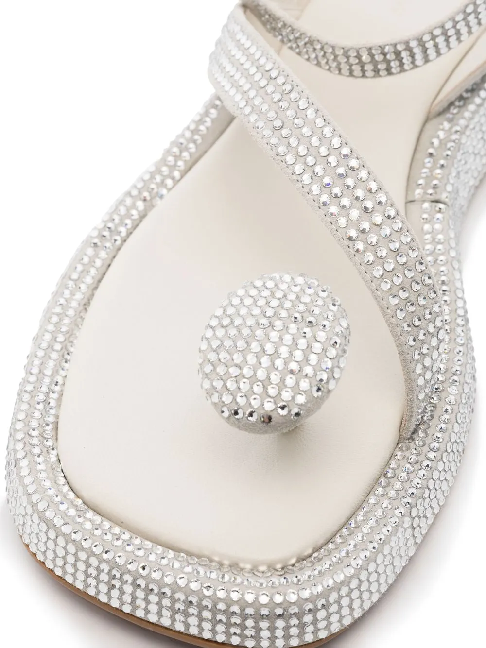Image 2 of GIABORGHINI crystal-embellished open-toe sandals