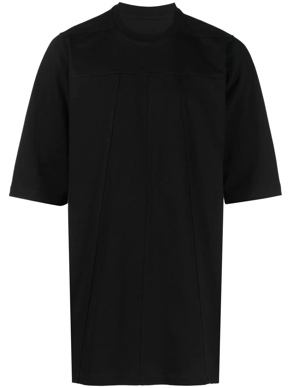 

Rick Owens playera con cuello redondo - Negro