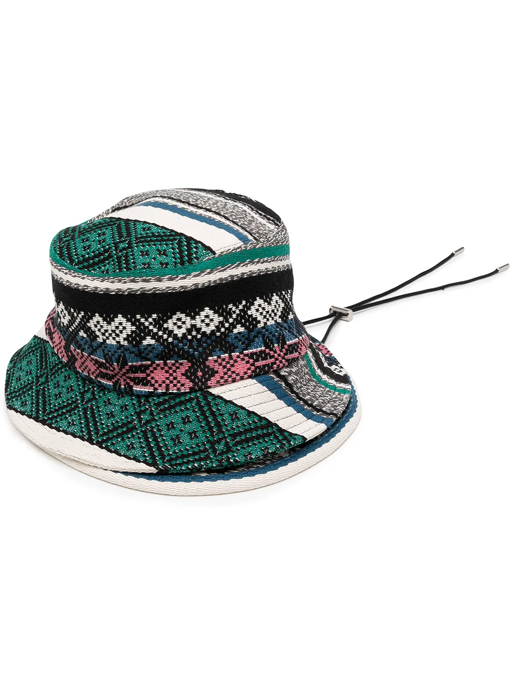sacai crochet cotton bucket hat