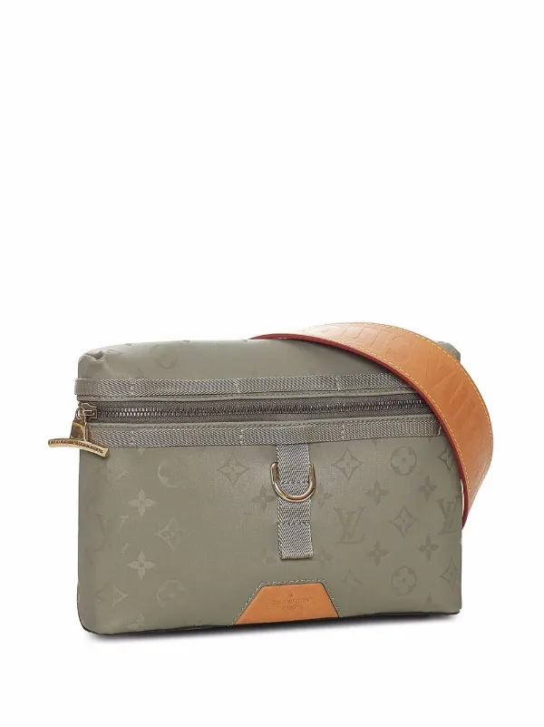 louis vuitton titanium messenger bolsa