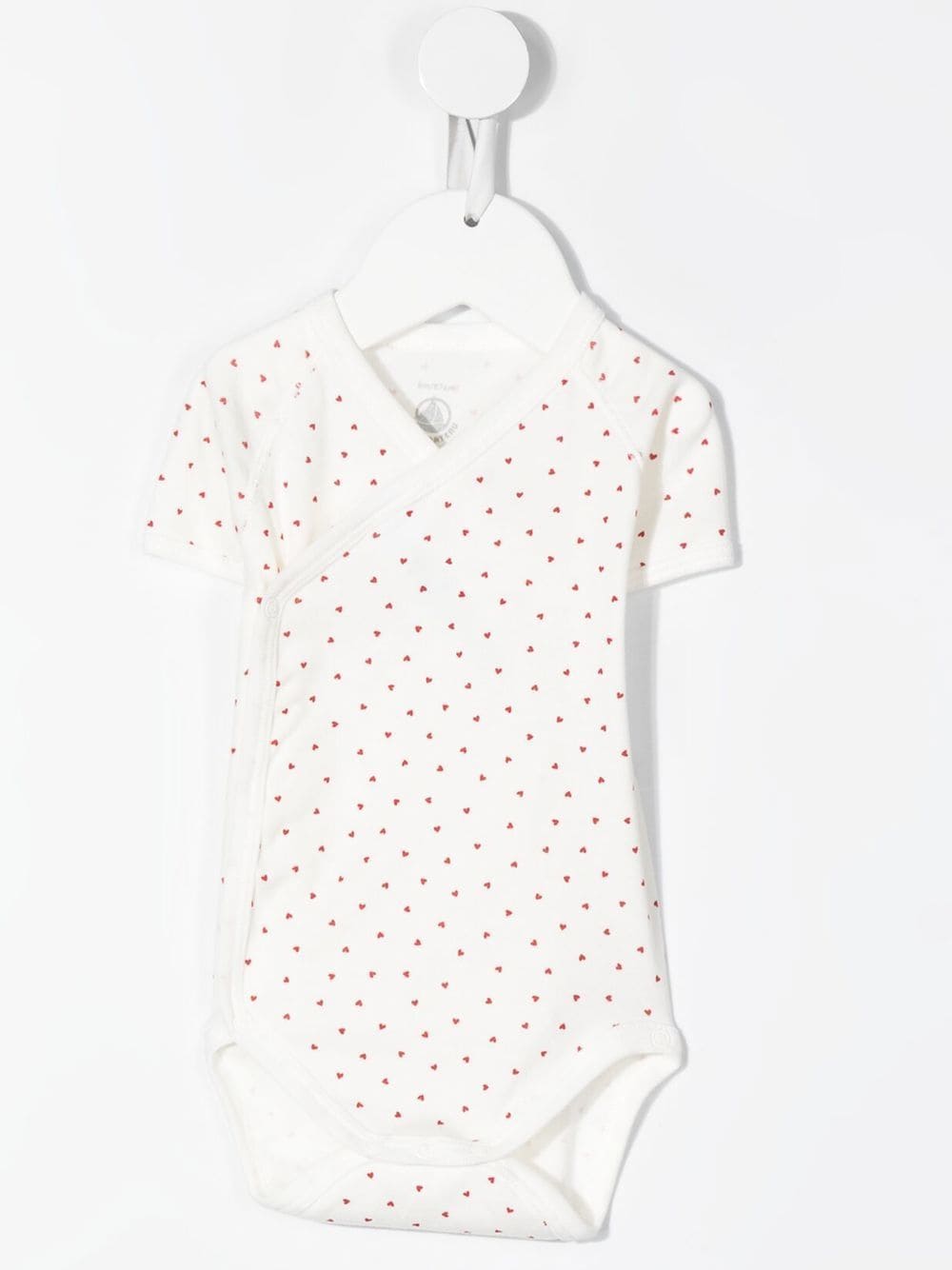 Petit Bateau Body met print - Wit