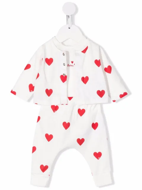 Petit Bateau 3er-Piece-Set mit Herz-Print
