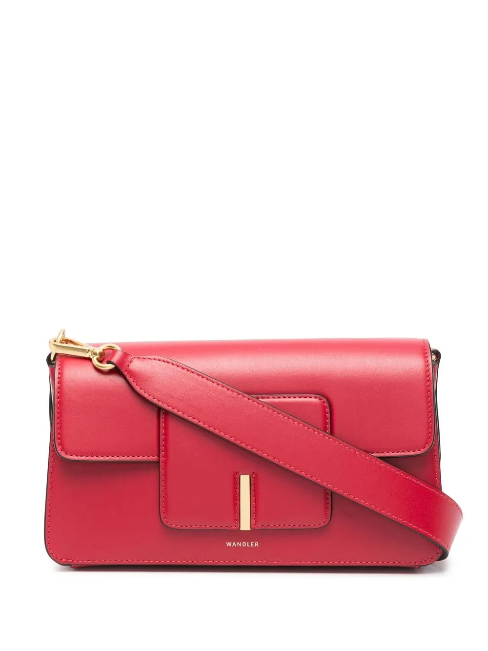 

Wandler Georgia leather shoulder bag - Red