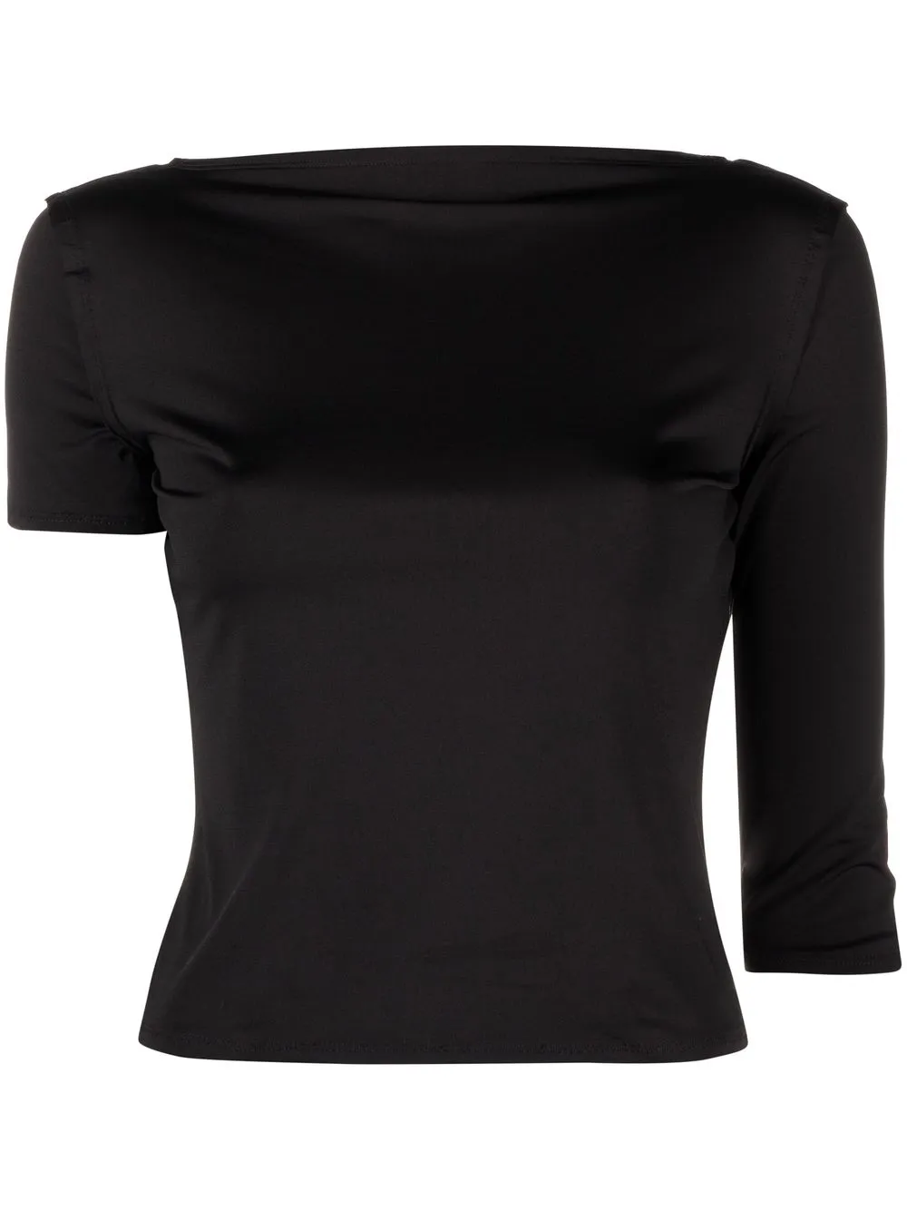 

Talia Byre boat-neck T-shirt - Black