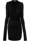 GAUGE81 Utena cowl-neck mini dress - Black