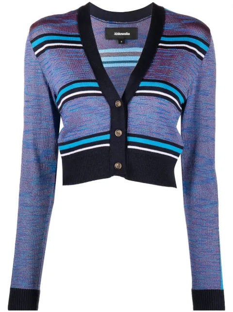 Ahluwalia Augusta cropped cardigan
