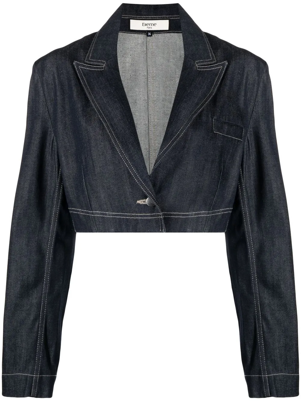 

Elleme cropped denim jacket - Blue
